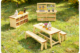 Houten picknicktafel met banken – 3 – 5 jaar