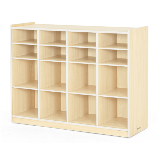 Vakkenkast met 16 vakken, inclusief bakken