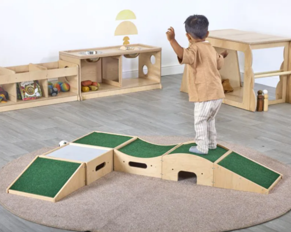 Mini indoor avonturenparcours 6-delig