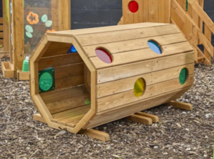 Grote Sensorische Tunnel voor Buiten foto 2