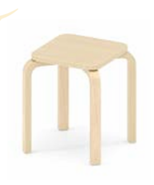 Stapelkruk OLA 4 stuks – zithoogte 38 cm