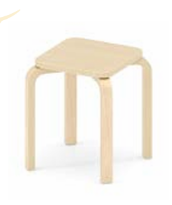 Stapelkruk OLA 4 stuks – zithoogte 35 cm