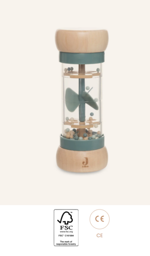 Jollein Houten Regenrammelaar – On The Go