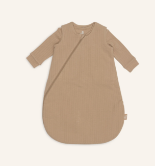 Jollein Newborn Slaapzak 60 cm – 4-Seizoenen – Ajour Bruin