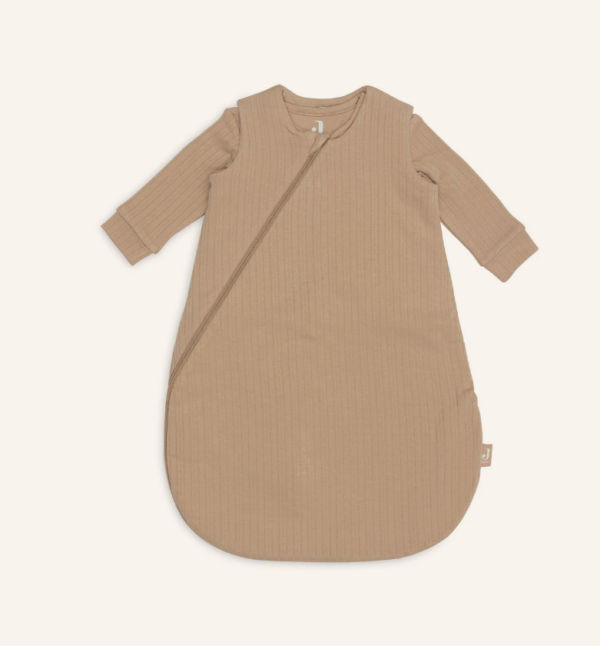 Jollein Newborn Slaapzak 60 cm – 4-Seizoenen – Ajour Bruin