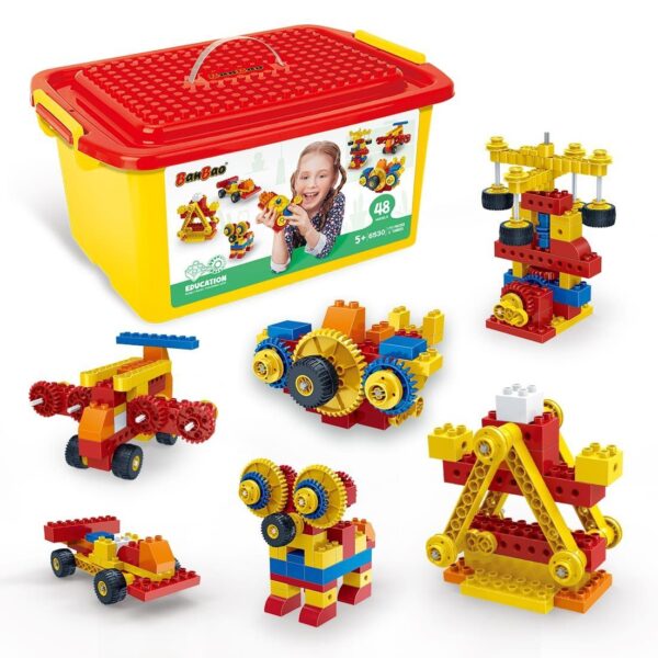 BanBao Kleuter Voertuigen – 8 in 1