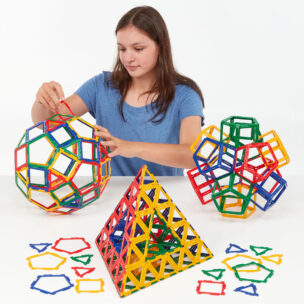 Original Polydron Frameworks Basis Set 280-delig foto 2