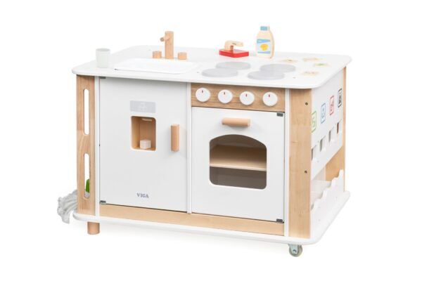 Alles-in-1 Speelcentrum met Keuken & Wasmachine