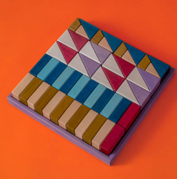 Grimms blokkenset Rhythm – 52 stuks