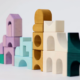 Grimms Kleine blokkenset Floors – 26 stuks