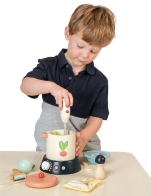 Tender Leaf Houten Soepmaker incl. accessoires foto 2