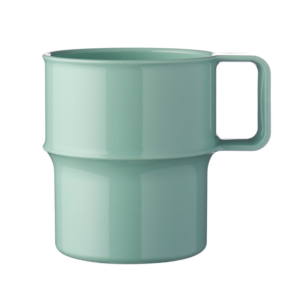 Mepal Mok Basic met oor – Retro groen
