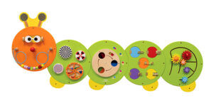 Vigatoys Wandspeelbord Rups Groot