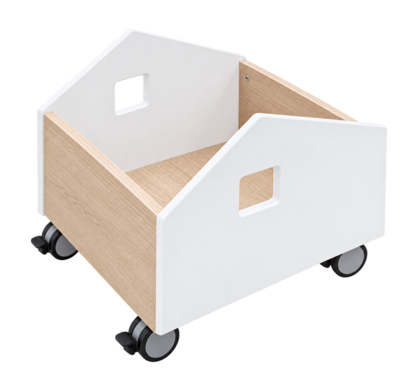 Speelkist Huis met Raam – Wit