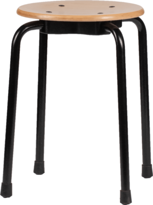 Kruk budget – Zithoogte 46 cm