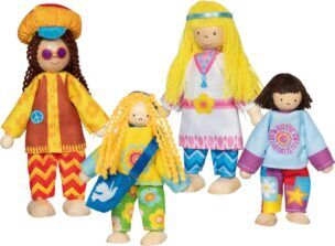 Goki Poppenfamilie – Hippies