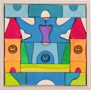 Goki Puzzel – Bouwset Kasteel 41-delig