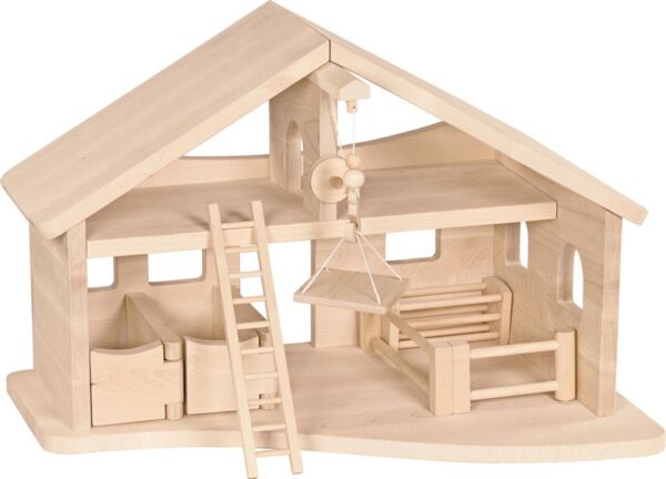 Holztiger Houten Boerderij – Schuur Met Touwlier
