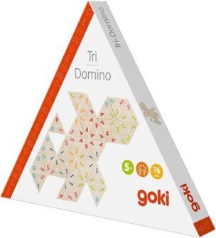 Goki Houten Tri-Domino Spel foto 2