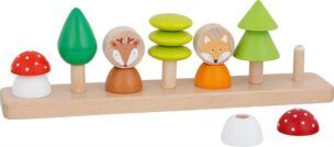 Goki Houten Kleur- en Vormen sorteerspel – Bosdieren