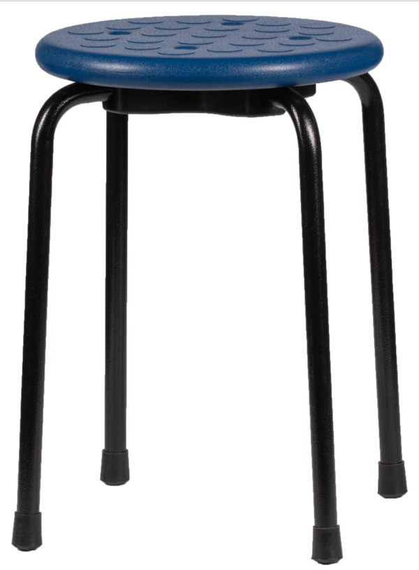 Kruk TAP45 Blauw zithoogte 47 cm