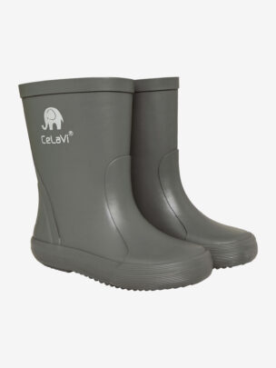 CeLaVi – Basic regenlaarzen – Effen Agave Green