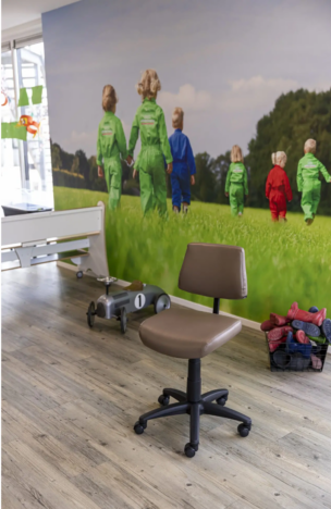 Bureaustoel Leidsterstoel Gent – Kunstleder Taupe foto 2