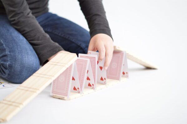 CABU Toys BSO-kist – Kaartenhuizen bouwen