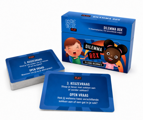 Kidsbox Play DILEMMA BOX 4+ De grappigste groepsgesprekken