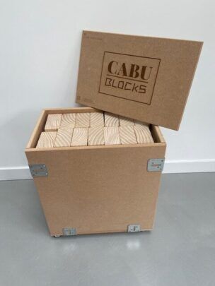 CABU Toys Blocks – Grote houten dominoblokken foto 2